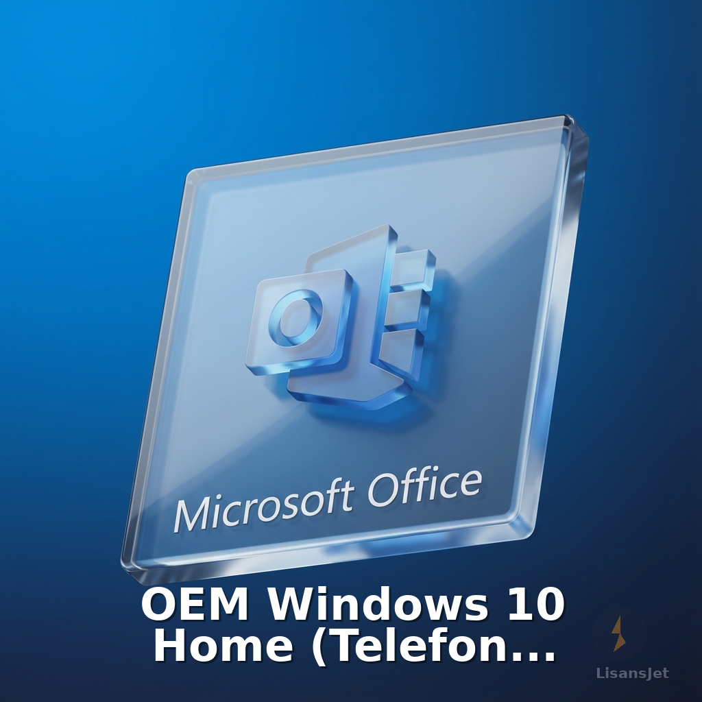 OEM Windows 10 Home (Telefon Aktivasyon)