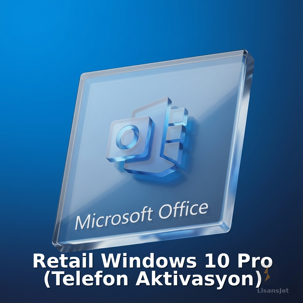 Retail Windows 10 Pro (Telefon Aktivasyon)