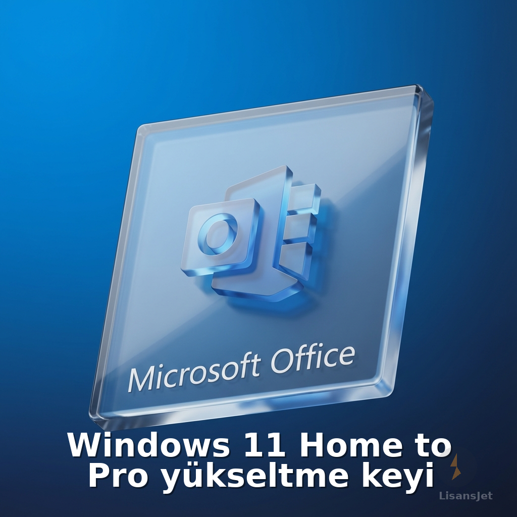 Windows 11 Home to Pro yükseltme keyi