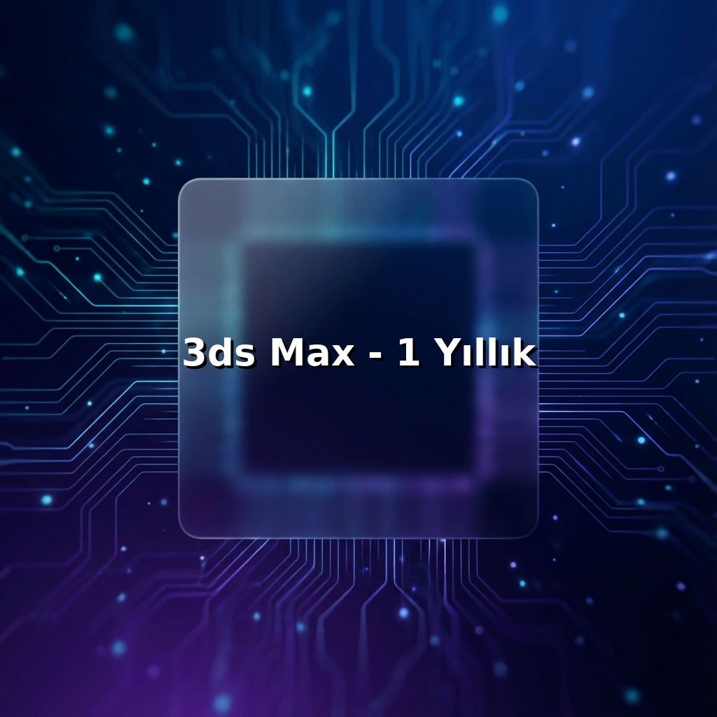3ds Max - 1 Yıllık