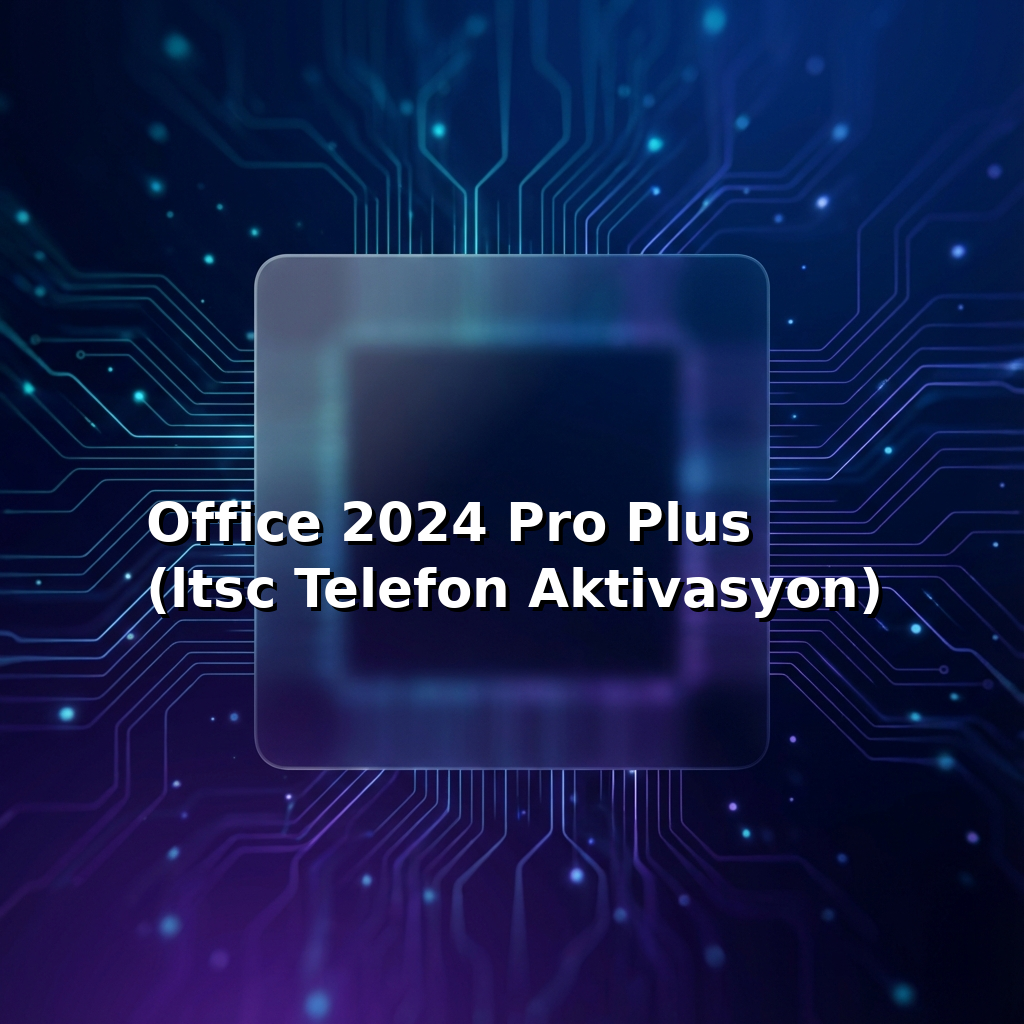 Office 2024 Pro Plus (ltsc Telefon Aktivasyon)